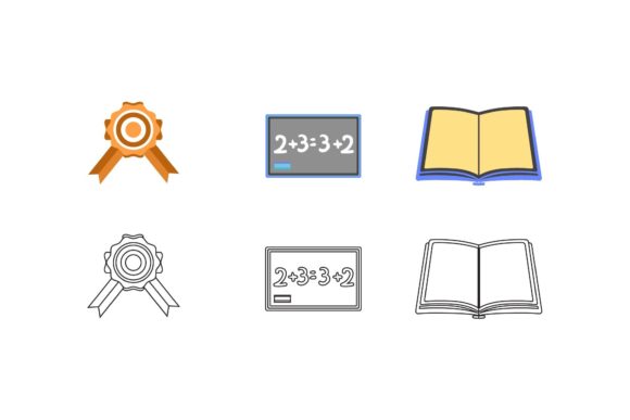 Back to School Bundling Items: Graphics & Icons for Local Business