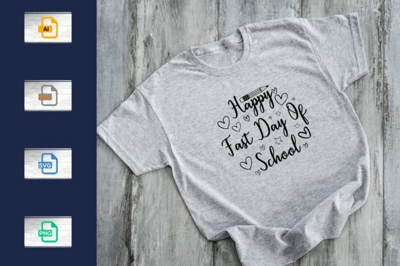 Back to School Happy 1st Day T-shirt
