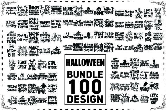 Halloween Tee Sublimation Bundle