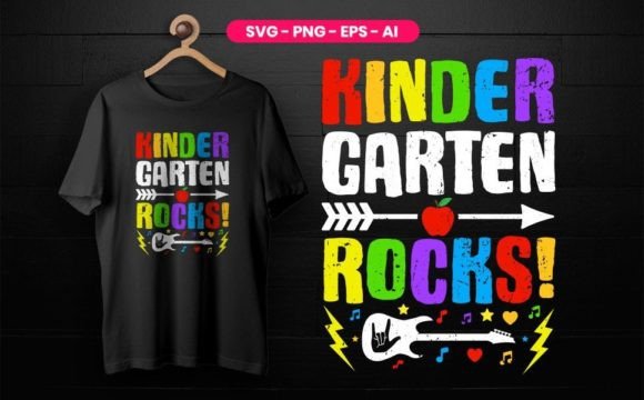 Kindergarten Rocks Teacher BackTo School Graphics