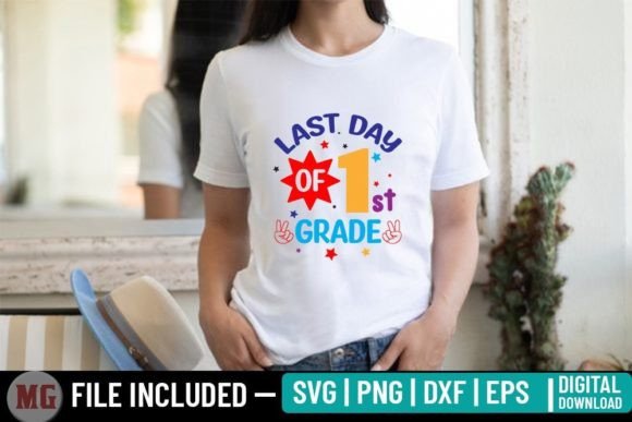 Last Day of 1st Grade - SVG Graphics