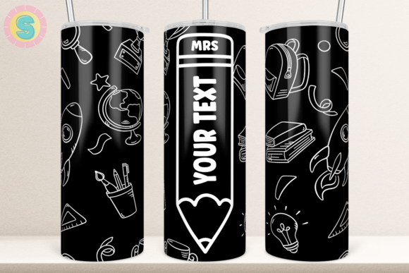 Teacher Add Your Own Name Tumbler Wrap: Graphics and Crafts for Real Publishing